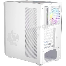 Компьютерный корпус 1STPLAYER TRILOBITE T7-P белый, ATX, 4x120мм LED fans