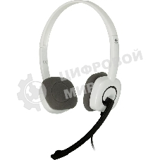 Гарнитура Logitech H150 белый, проводная, 3.5 мм