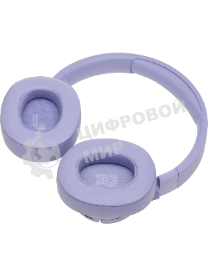 Беспроводные/проводные наушники JBL Tune 770NC фиолетовый, полноразмерные, Bluetooth + проводной, активное шумоподавление, до 70 ч