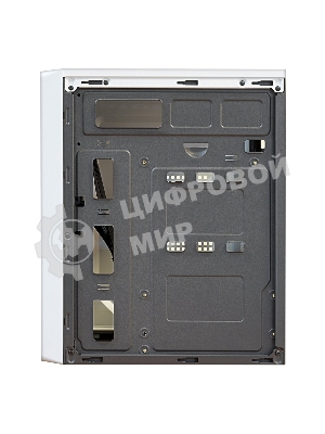 Компьютерный корпус MiniTower Ginzzu B185 White mATX,2xUSB 2.0, белый,w/o PSU, w/o fan (Ginzzu B185)