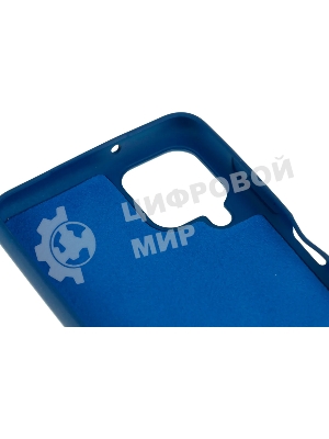 Чехол (клип-кейс) DF sOriginal-20, для Samsung Galaxy A12/M12, синий df soriginal-20 (blue)