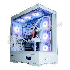 Компьютерный корпус ZALMAN P50 DS, ATX, WHITE, WINDOW, 2x3.5