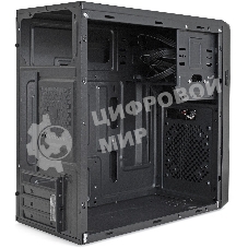 Компьютерный корпус Minitower ExeGate BA-309U2-UNS500 (mATX, БП UNS500 с вент. 12см, 1хUSB+2хUSB 3.0, HD аудио, черный)