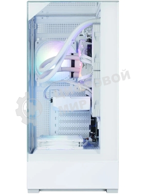 Компьютерный корпус ZALMAN P40 Prism, ATX, белый, WINDOW, 2x3.5