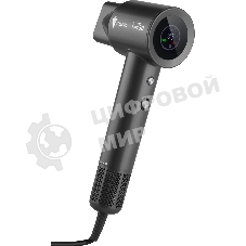 Фен LEONORD LE-1214 черный, 1800 Вт, ионизация
