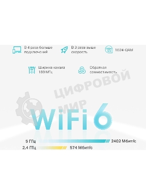 Бесшовный Mesh роутер TP-Link Deco X50(3-Pack) AX3000 10/100/1000BASE-TX (упак.:3шт)