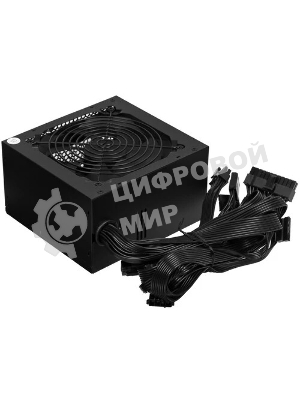Блок питания 1STPLAYER BLACK.SIR 6.0 (SR-600W), 600Вт, 80 PLUS, 120мм, черный
