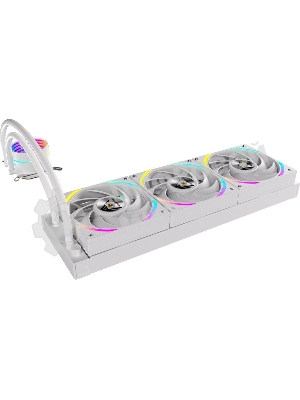 Система жидкостного охлаждения Formula Oasis L360 ARGb белый 120мм алюминий+медь 2000rpm 27db 4-pin 360W