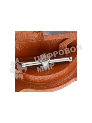 Тиски слесарные Sparta 100мм поворотные с наковальней