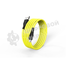 Кабель Smartbuy (iK-12-S21by) S21 MicroUSB желтый, 2.4 А, сил., 1 м