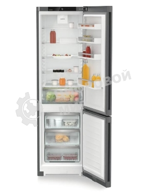 Холодильник Liebherr CNdgc 5703-20 001 Pure темно-серый двухкамерный 266/94л морозилка снизу