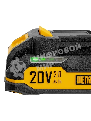 Батарея аккумуляторная Denzel BH-20-2.0, Li-Ion, 20 В, 2,0 А·ч