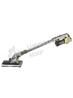 Пылесос вертикальный BRAYER BR4262 черный/желтый, питание от аккумулятора, 180 Вт, уборка сухая, пылесборник 1 л