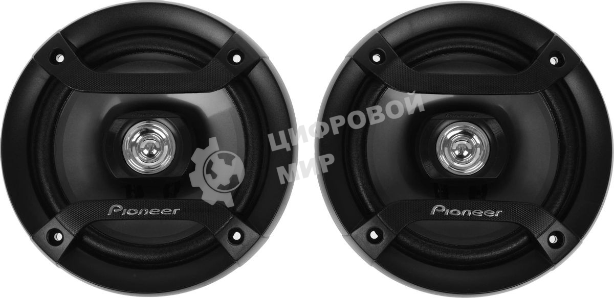 Колонки автомобильные Pioneer TS-F1634R (без решетки) 88дБ 4Ом 16см (6дюйм) (ком.:2кол.) коаксиальные двухполосные