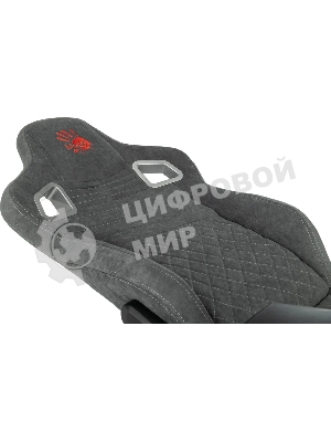 Кресло игровое A4Tech Bloody GC-660 серый искусственная замша