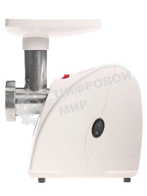 Мясорубка электрическая Аксион М32.01 белый, 1500 Вт, 1.7 кг/мин, защита от перегрузки, насадки - 4