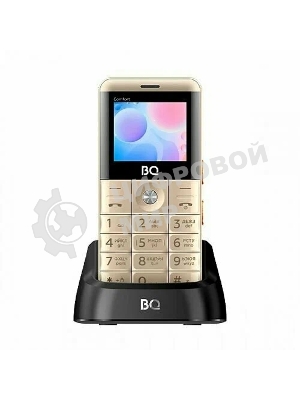 Мобильный телефон BQ 2006 Comfort золотой/черный