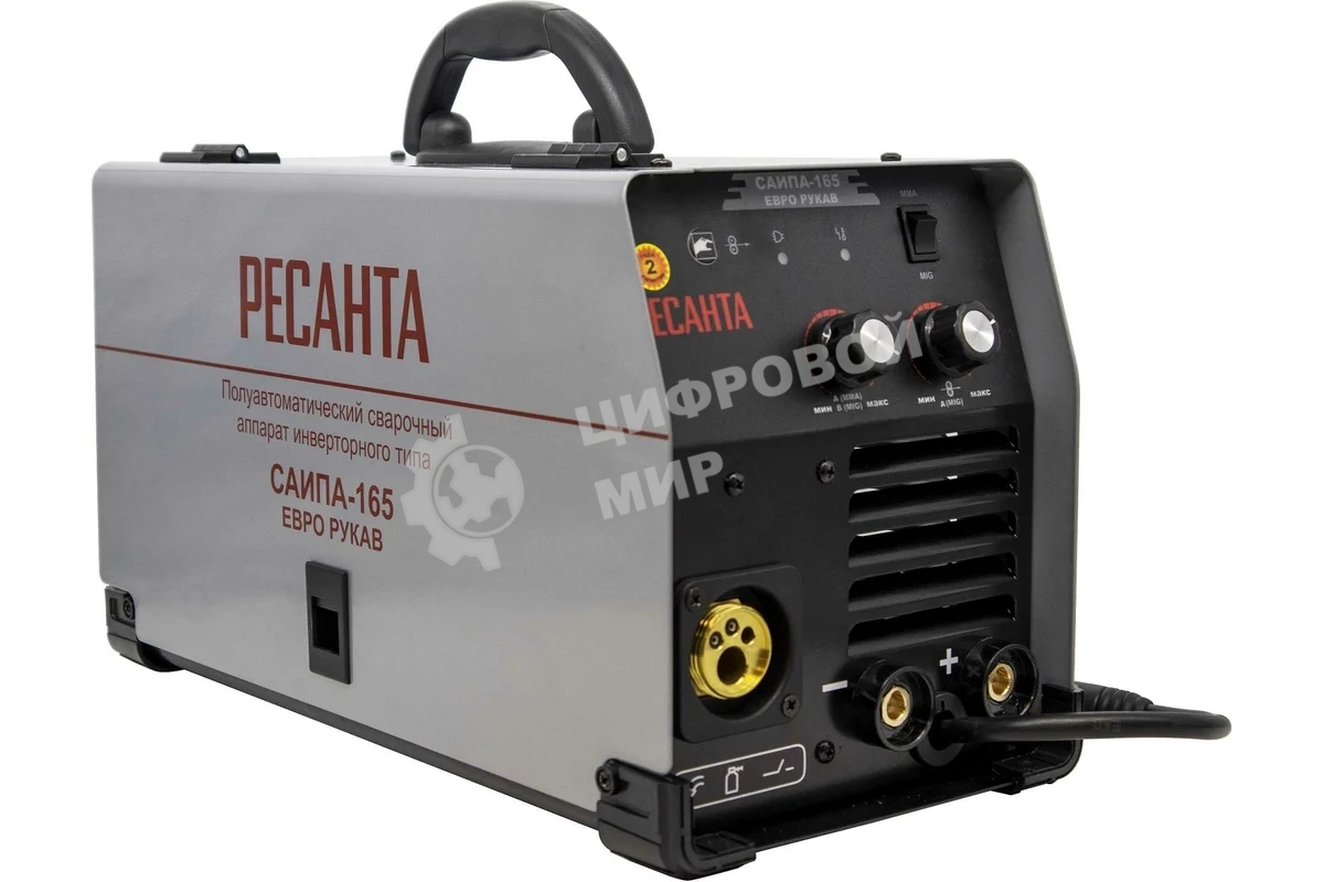 Сварочный полуавтомат Ресанта САИПА-165 Евро рукав (MIG/MAG)