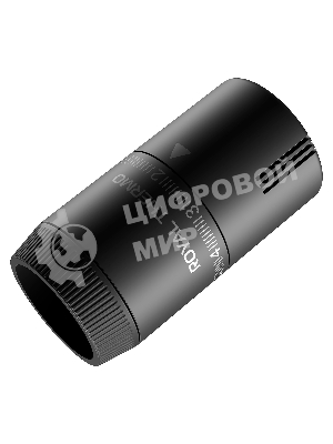 Термоголовка жидкостная Royal Thermo Design М30х1,5 (черный)