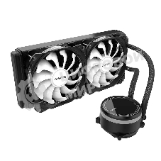 Система жидкостного охлаждения Alseye M240B черный, 120 мм, алюминий/медь, 1800 об/мин, 42.3 дБ, 4 pin