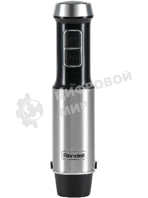 Блендер погружной Rondell RDE-1306 1200 Вт, черный/серебристый