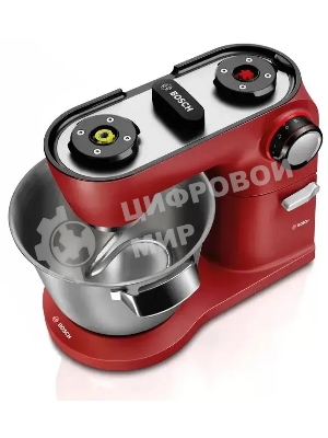 Кухонная машина Bosch MUM9A66R00 планетар.вращ. 1600Вт красный