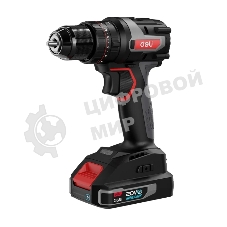 Дрель-шуруповерт Deli DE-CZ20-1, 20 В, 0 Ач, 70 Нм, бесщеточный, ударный