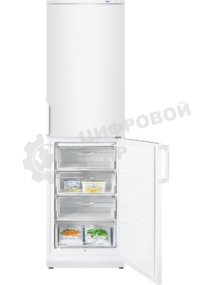 Холодильник Atlant XM-4025-000 белый двухкамерный 225/139л морозилка снизу