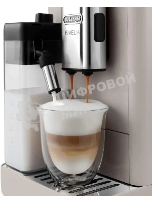 Кофемашина автоматическая DeLonghi EXAM440.55.BG бежевый, исп. кофе - зерновой/молотый, 1.4 л, 1450 Вт, 19 бар