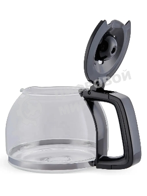 Кофеварка капельная Domfy metal DSM-CM301 1000Вт черный/серебристый