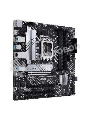 Материнская плата ASUS PRIME B660M-A D4-CSM, LGA 1700, Intel B660, 4xDDR4, 4xSATA, 2xM.2, 1xPCIe 4.0 x16, 1xPCIe 4.0 x4, 1xDP, 2xHDMI, 1x 1Gb LAN, 2xUSB-A 3.2 Gen 2, 4xUSB-A 2.0, 3x3.5 мм, 7.1, mATX