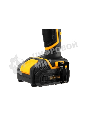 Дрель-шуруповерт аккумуляторная Denzel CDL-12-02BM, 12В, 2 АКБ