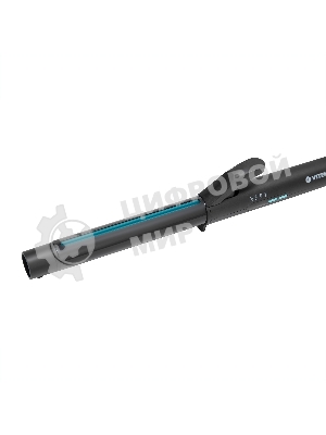 Щипцы для завивки волос Vitek VT-2313 черный/голубой, 25 мм, 200 °C, 4 режима
