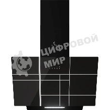 Вытяжка каминная LEX Moza 600 R1 черный, 60 см, 650 куб. м/ч, 46 дБ