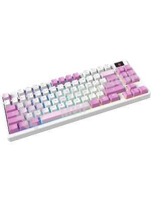 Клавиатура MSI Forge GK600 гибридная, Bluetooth, радиоканал, белый