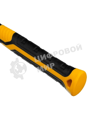 Киянка резиновая Denzel 225 г, черная, фибергласовая рукоятка c TPR покрытием