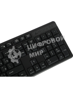 Клавиатура проводная A4Tech KR-3, USB, черный