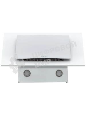 Вытяжка наклонная KRONA Vierkant 600 белый PB белый, 60 см, 890 куб. м/ч, 68 дБ