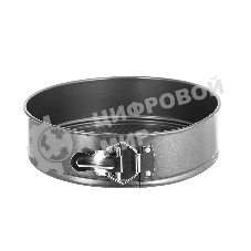 Форма для выпечки LARA LR11-16 круглая 26x6.7 углеродистая сталь, антипригарное, до 250°