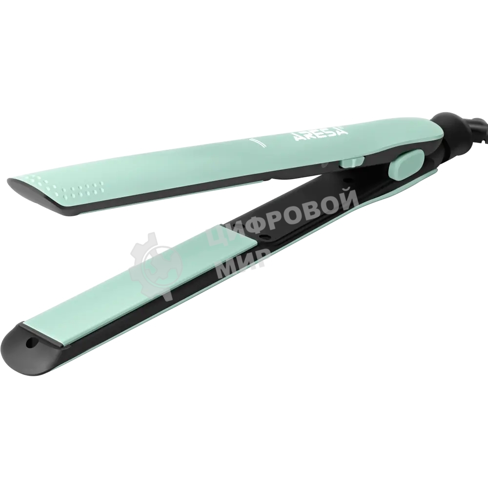 Выпрямитель для волос ARESA AR-3345 зеленый, 25 мм, 210 °C, 1 режим
