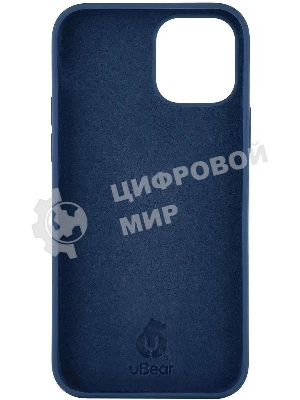 Чехол (клип-кейс) UBEAR Touch Case, для Apple iPhone 12 mini, темно-синий cs61db54th-i20