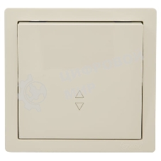 Выключатель LEZARD 752-0300-105 проходной 1-кл. ОП LETO крем