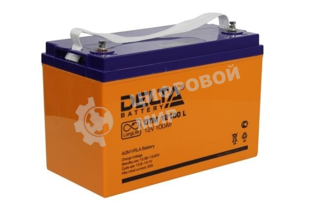 Батарея для ИБП Delta DTM 12100 L 12В 100А·ч