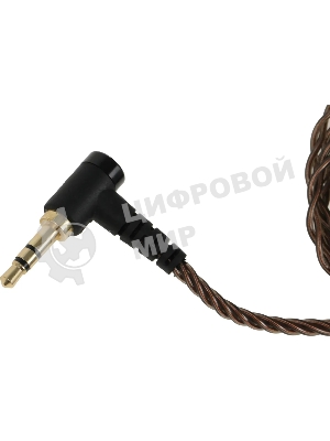 Проводные наушники FiiO JH3 черный, внутриканальные, (jack 3.5 мм), съемный кабель