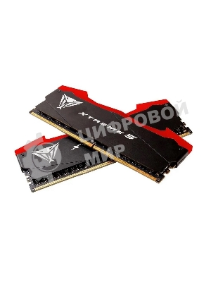 Оперативная память Patriot Viper Xtreme 5, DDR5, 48GB (2x24GB), 7600MHz, CL36, DIMM, с радиаторами, черный