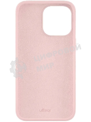 Чехол (клип-кейс) uBear для Apple iPhone 13 Pro Touch Case светло-розовый (CS105LR61PTH-I21)