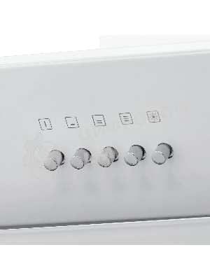 Вытяжка наклонная KRONA Vierkant 600 белый PB белый, 60 см, 890 куб. м/ч, 68 дБ