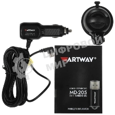 Видеорегистратор Artway Combo MD-205, 2304x1296, 2.4
