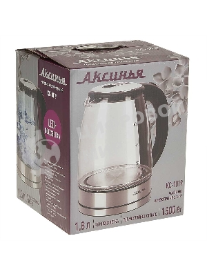 Чайник электрический АКСИНЬЯ КС-1019 черный