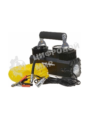 Компрессор Nova Bright АК-65 металлический корпус, LED-фонарь, пластик.кейс 47160